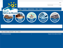 Tablet Screenshot of clubeserradamoeda.com.br